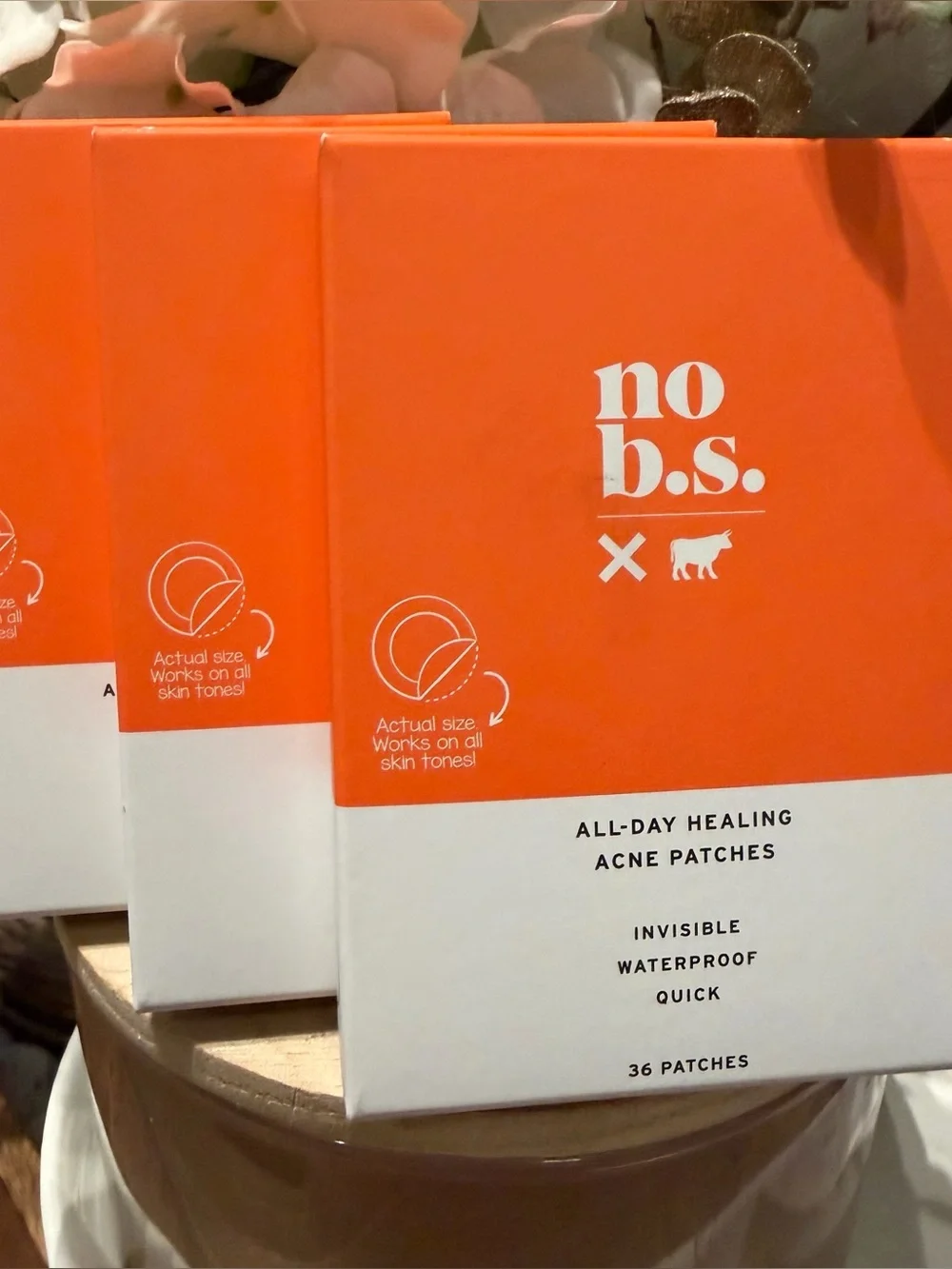 No B.S. Healing Acne Patches lot of 3 boxes ea. box 36 patches total 108 patches